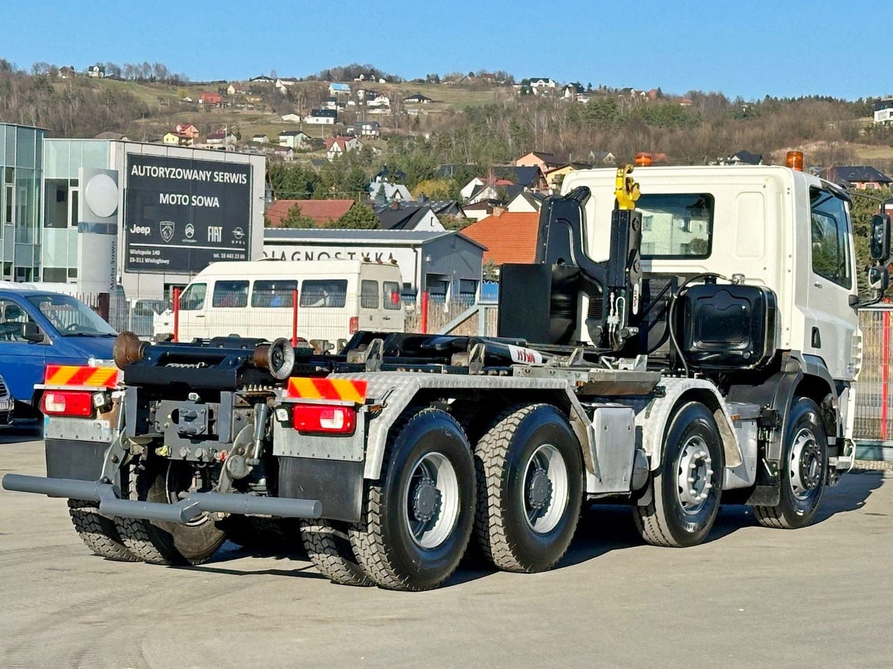 DAF CF 440 * HAKOWIEC * 8x4 * STAN BDB - Φορτηγό φόρτωσης γάντζου, Φορτηγό με γερανό: φωτογραφία 5 DAF CF 440 * HAKOWIEC * 8x4 * STAN BDB - Φορτηγό φόρτωσης γάντζου, Φορτηγό με γερανό: φωτογραφία 5
