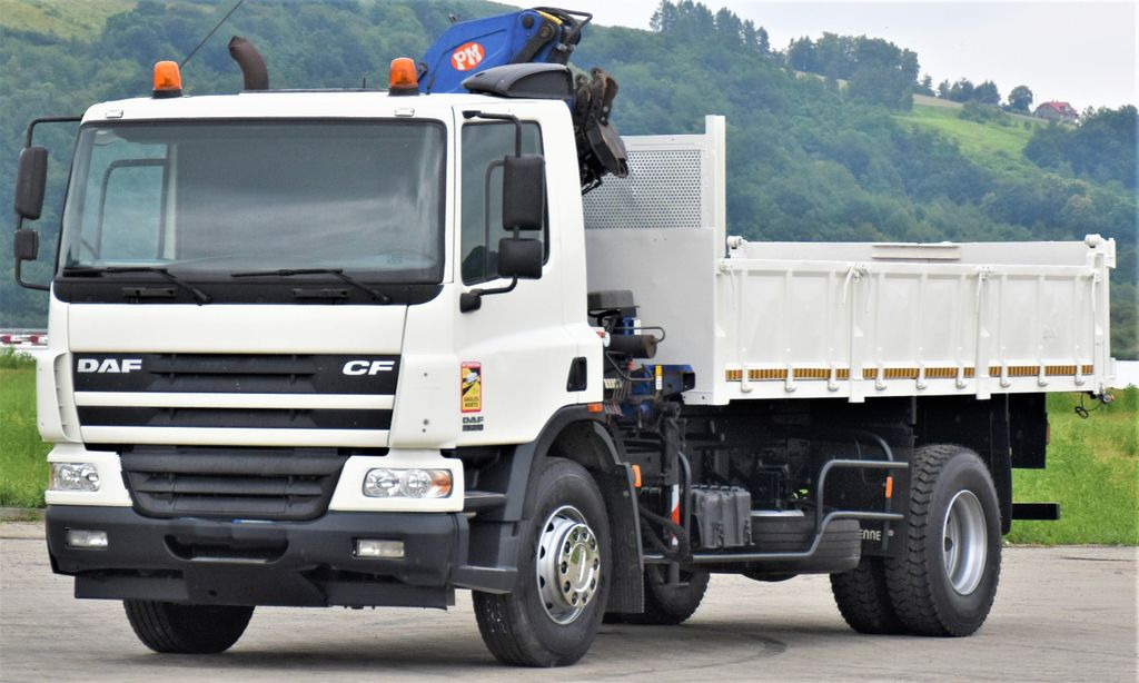 DAF CF 75.310 *Kipper 5,10 m + KRAN *TOPZUSTAND - Φορτηγό ανατρεπόμενο, Φορτηγό με γερανό: φωτογραφία 3 DAF CF 75.310 *Kipper 5,10 m + KRAN *TOPZUSTAND - Φορτηγό ανατρεπόμενο, Φορτηγό με γερανό: φωτογραφία 3
