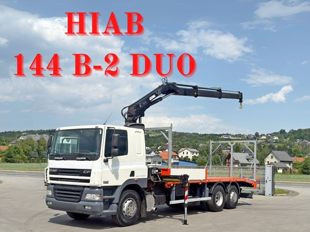 DAF CF 85.380*ABSCHLEPPWAGEN 7,20m+ HIAB 144 B-2 DUO - Φορτηγό ρυμούλκησης: φωτογραφία 1 DAF CF 85.380*ABSCHLEPPWAGEN 7,20m+ HIAB 144 B-2 DUO - Φορτηγό ρυμούλκησης: φωτογραφία 1