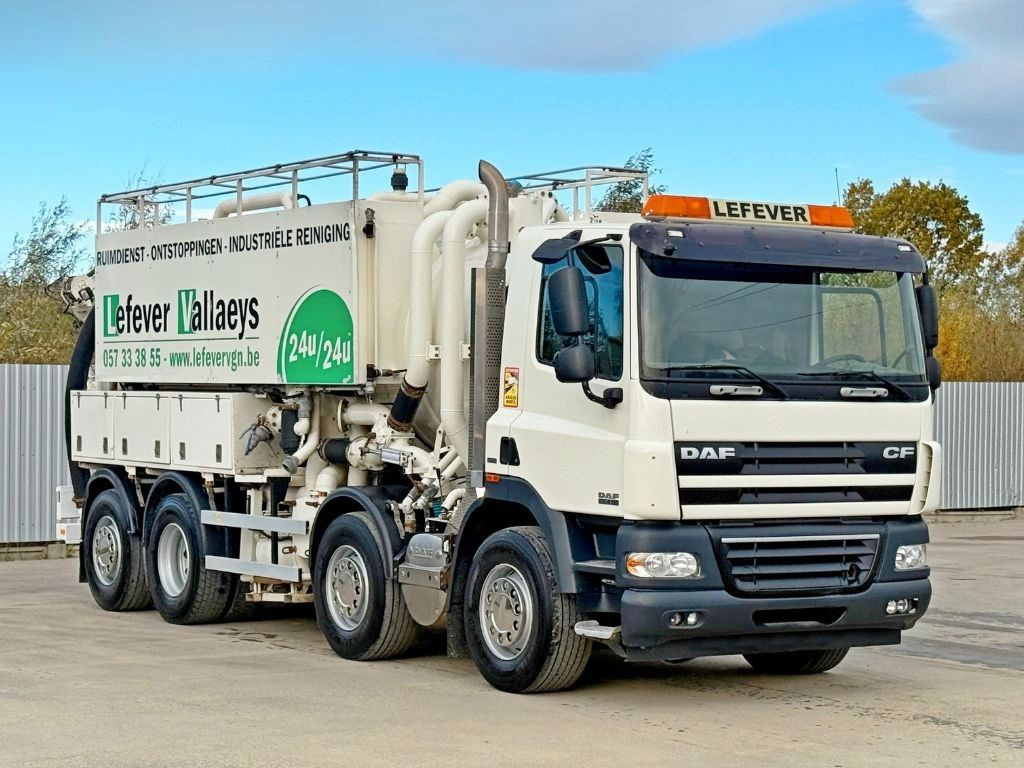 DAF CF 85.410 * Saug und Spülwagen +FUNK - Όχημα εκκένωσης βόθρων: φωτογραφία 1 DAF CF 85.410 * Saug und Spülwagen +FUNK - Όχημα εκκένωσης βόθρων: φωτογραφία 1
