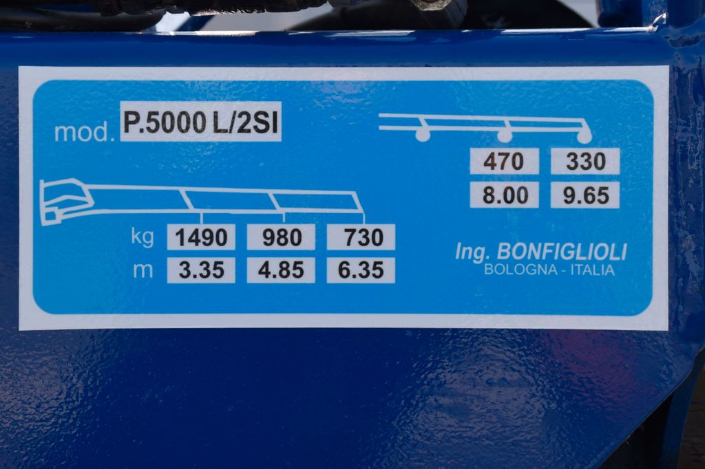 Μικρό φορτηγό με καρότσα Iveco Daily 72-170 Pritsche 3,80 m Bonfiglioli P.5000: φωτογραφία 9