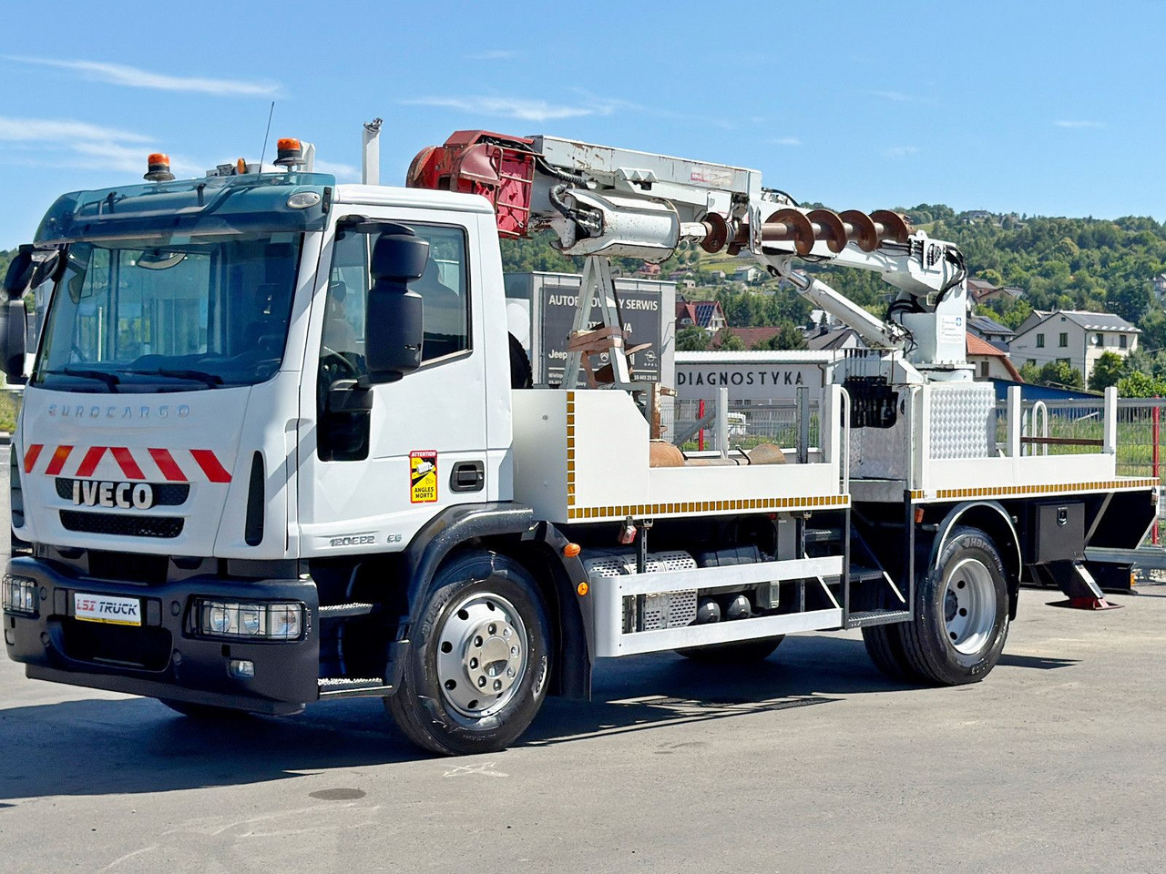 Iveco Eurocargo 120E22 * Bohrgerät auf LKW + FUNK *TOP - Φορτηγό, Φορτηγό με γερανό: φωτογραφία 4 Iveco Eurocargo 120E22 * Bohrgerät auf LKW + FUNK *TOP - Φορτηγό, Φορτηγό με γερανό: φωτογραφία 4