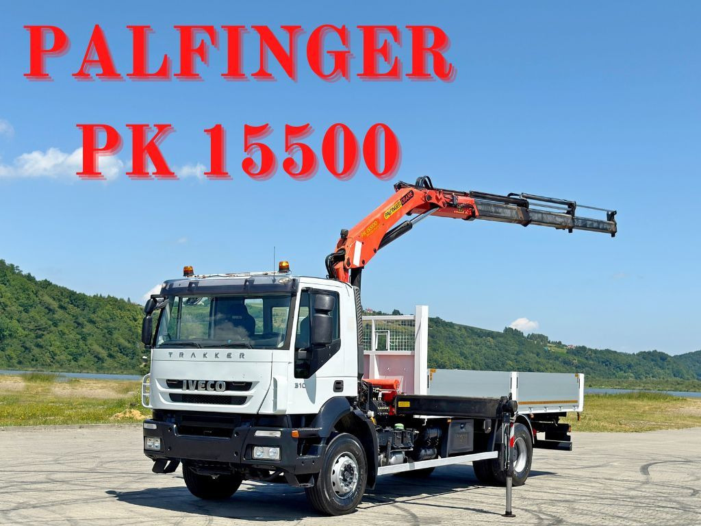 Iveco TRAKKER 310* PRITSCHE 6,00 m * PK 15500 * TOP - Φορτηγό με γερανό: φωτογραφία 1 Iveco TRAKKER 310* PRITSCHE 6,00 m * PK 15500 * TOP - Φορτηγό με γερανό: φωτογραφία 1