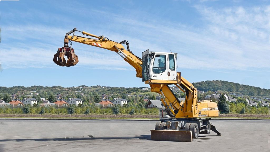 Liebherr PELLE A316 * Umschlagbagger * Topzustand! - Τροχοφόρος εκσκαφέας: φωτογραφία 1 Liebherr PELLE A316 * Umschlagbagger * Topzustand! - Τροχοφόρος εκσκαφέας: φωτογραφία 1