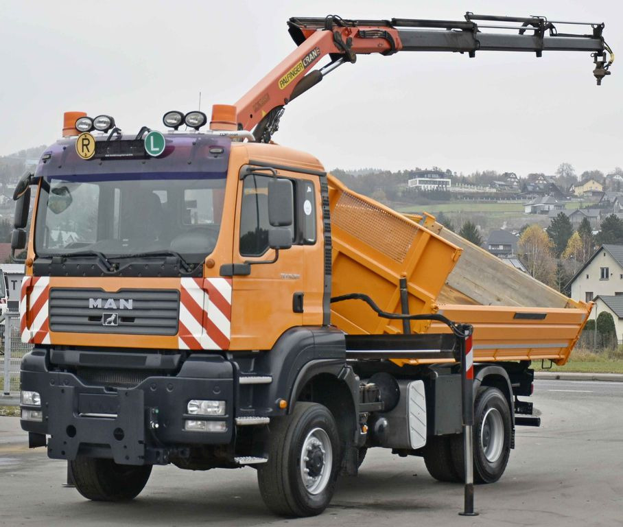MAN TGA 18.360 * PK 10501 + FUNK *4x4 - Φορτηγό ανατρεπόμενο, Φορτηγό με γερανό: φωτογραφία 3 MAN TGA 18.360 * PK 10501 + FUNK *4x4 - Φορτηγό ανατρεπόμενο, Φορτηγό με γερανό: φωτογραφία 3