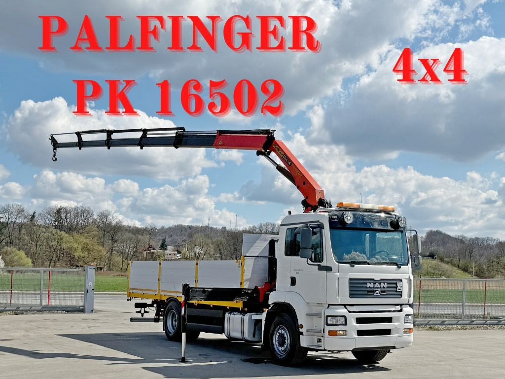 MAN TGA 18.440* PK 16502 + FUNK * 4x4 * TOP - Φορτηγό με γερανό: φωτογραφία 1 MAN TGA 18.440* PK 16502 + FUNK * 4x4 * TOP - Φορτηγό με γερανό: φωτογραφία 1