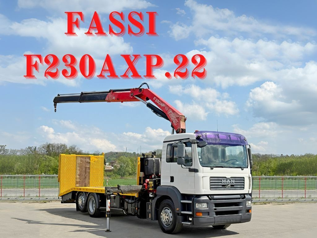 MAN TGA 26.360 * FASSI F230 AXP.22 + FUNK* TOP - Φορτηγό ρυμούλκησης: φωτογραφία 1 MAN TGA 26.360 * FASSI F230 AXP.22 + FUNK* TOP - Φορτηγό ρυμούλκησης: φωτογραφία 1