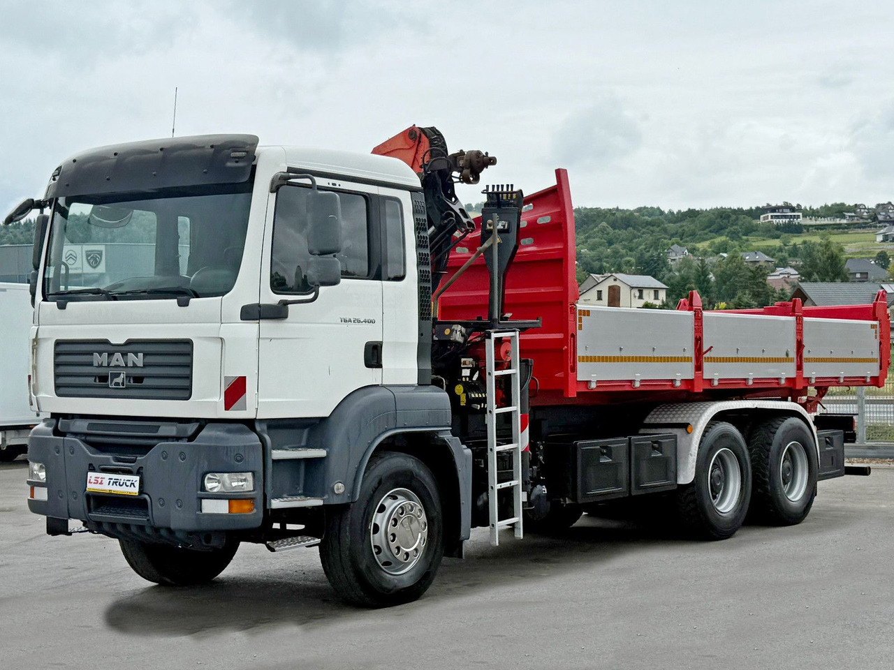 MAN TGA 26.400 * KIPPER 6,00m + PK 15500 * 6x4 * TOP - Φορτηγό με γερανό: φωτογραφία 3 MAN TGA 26.400 * KIPPER 6,00m + PK 15500 * 6x4 * TOP - Φορτηγό με γερανό: φωτογραφία 3