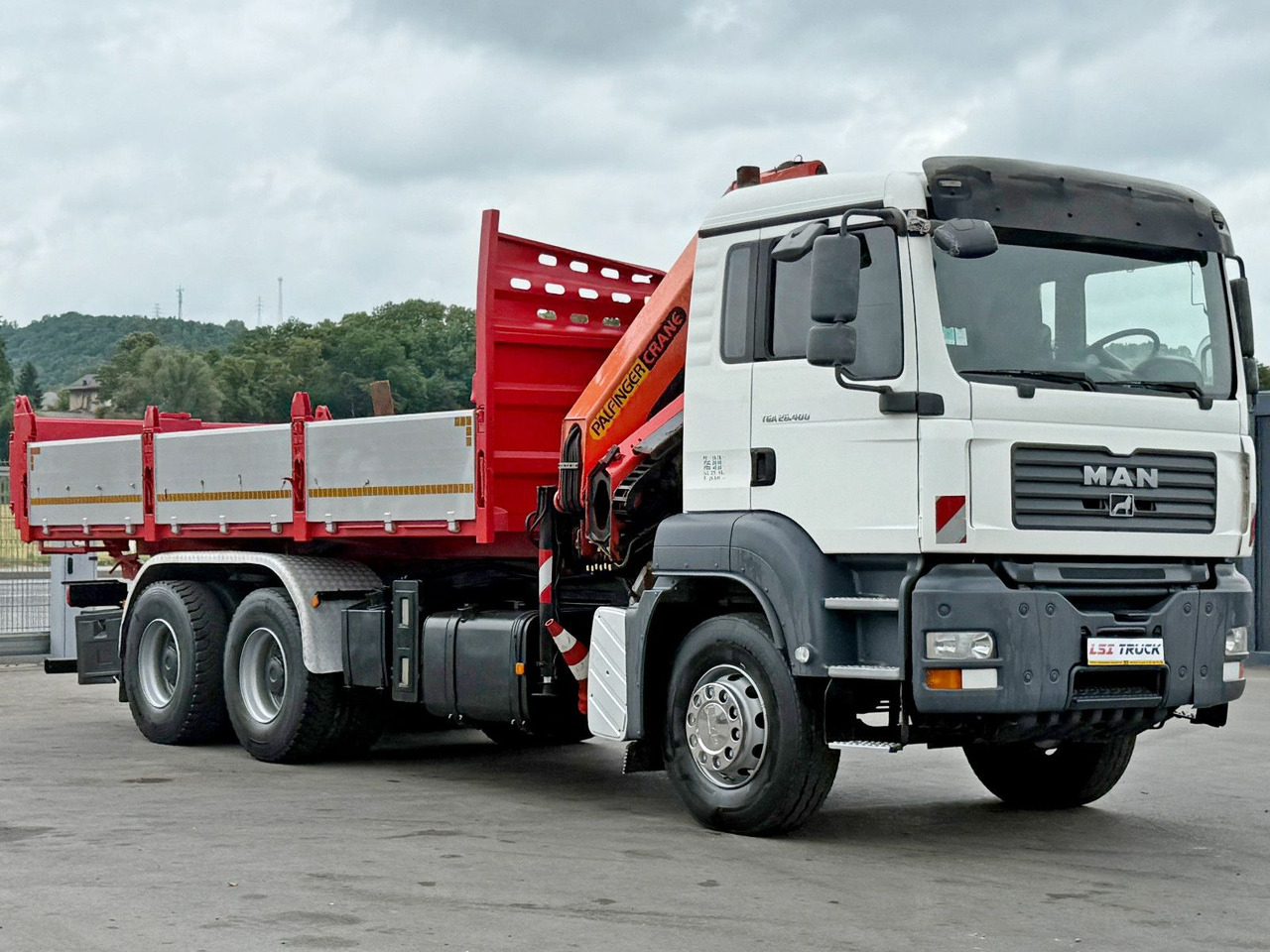 MAN TGA 26.400 * KIPPER 6,00m + PK 15500 * 6x4 * TOP - Φορτηγό ανατρεπόμενο, Φορτηγό με γερανό: φωτογραφία 3 MAN TGA 26.400 * KIPPER 6,00m + PK 15500 * 6x4 * TOP - Φορτηγό ανατρεπόμενο, Φορτηγό με γερανό: φωτογραφία 3