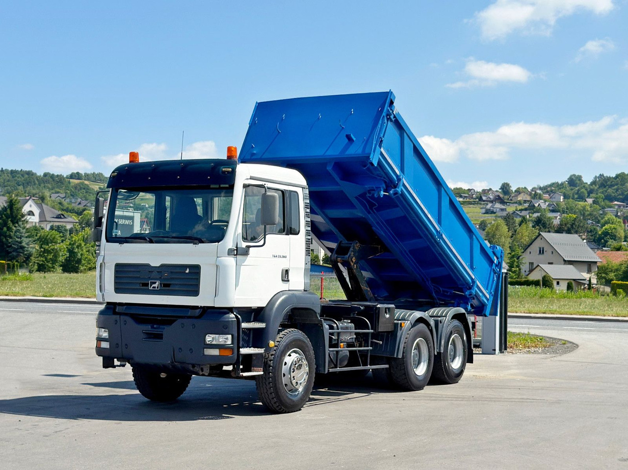 MAN TGA 33.360 * KIPPER 5,20 m + BORDMATIC / 6x4*TOP - Φορτηγό ανατρεπόμενο, Φορτηγό με γερανό: φωτογραφία 1 MAN TGA 33.360 * KIPPER 5,20 m + BORDMATIC / 6x4*TOP - Φορτηγό ανατρεπόμενο, Φορτηγό με γερανό: φωτογραφία 1