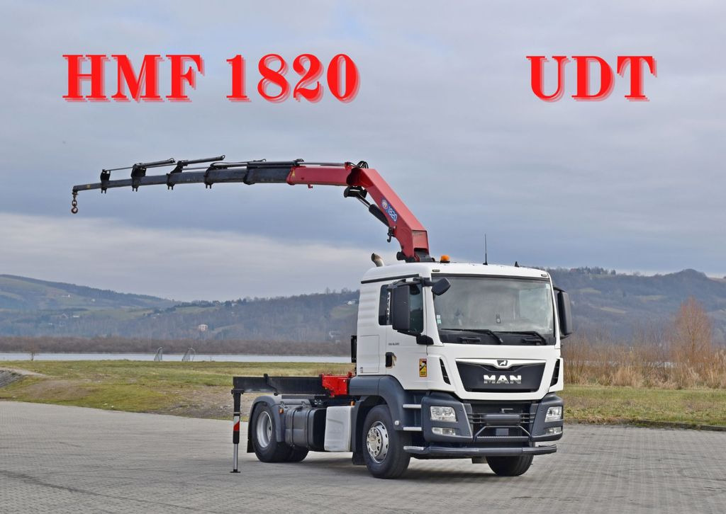 MAN TGS 18.500 Sattelzugmaschine + KRAN /FUNK MAN TGS 18.500 Sattelzugmaschine + KRAN /FUNK - Φορτηγό με γερανό: φωτογραφία 1 MAN TGS 18.500 Sattelzugmaschine + KRAN /FUNK MAN TGS 18.500 Sattelzugmaschine + KRAN /FUNK - Φορτηγό με γερανό: φωτογραφία 1