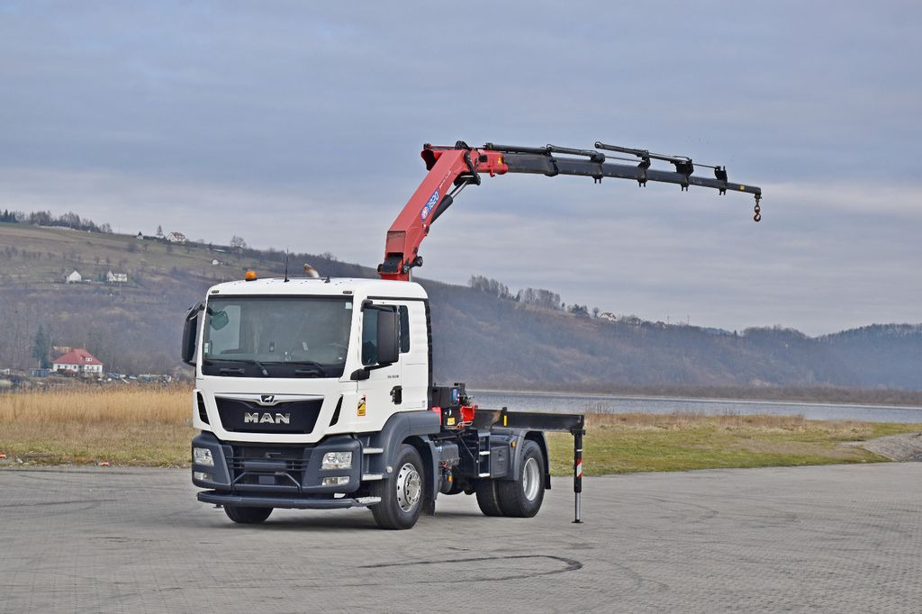 MAN TGS 18.500 Sattelzugmaschine + KRAN /FUNK MAN TGS 18.500 Sattelzugmaschine + KRAN /FUNK - Φορτηγό με γερανό: φωτογραφία 2 MAN TGS 18.500 Sattelzugmaschine + KRAN /FUNK MAN TGS 18.500 Sattelzugmaschine + KRAN /FUNK - Φορτηγό με γερανό: φωτογραφία 2