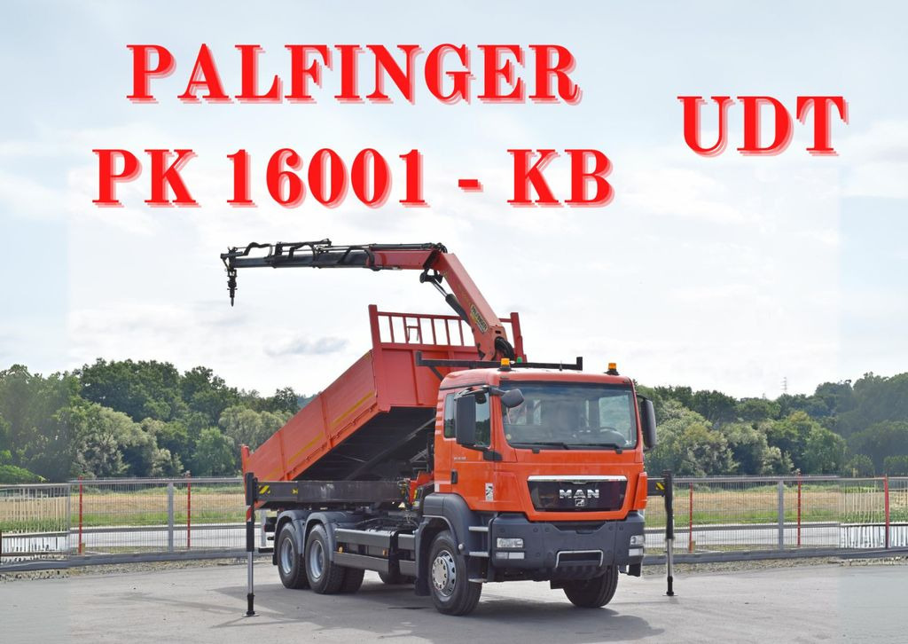 MAN TGS 26.360 Kipper 6,10m* PK 16001 - KB/FUNK* 6x4 - Φορτηγό ανατρεπόμενο, Φορτηγό με γερανό: φωτογραφία 1 MAN TGS 26.360 Kipper 6,10m* PK 16001 - KB/FUNK* 6x4 - Φορτηγό ανατρεπόμενο, Φορτηγό με γερανό: φωτογραφία 1