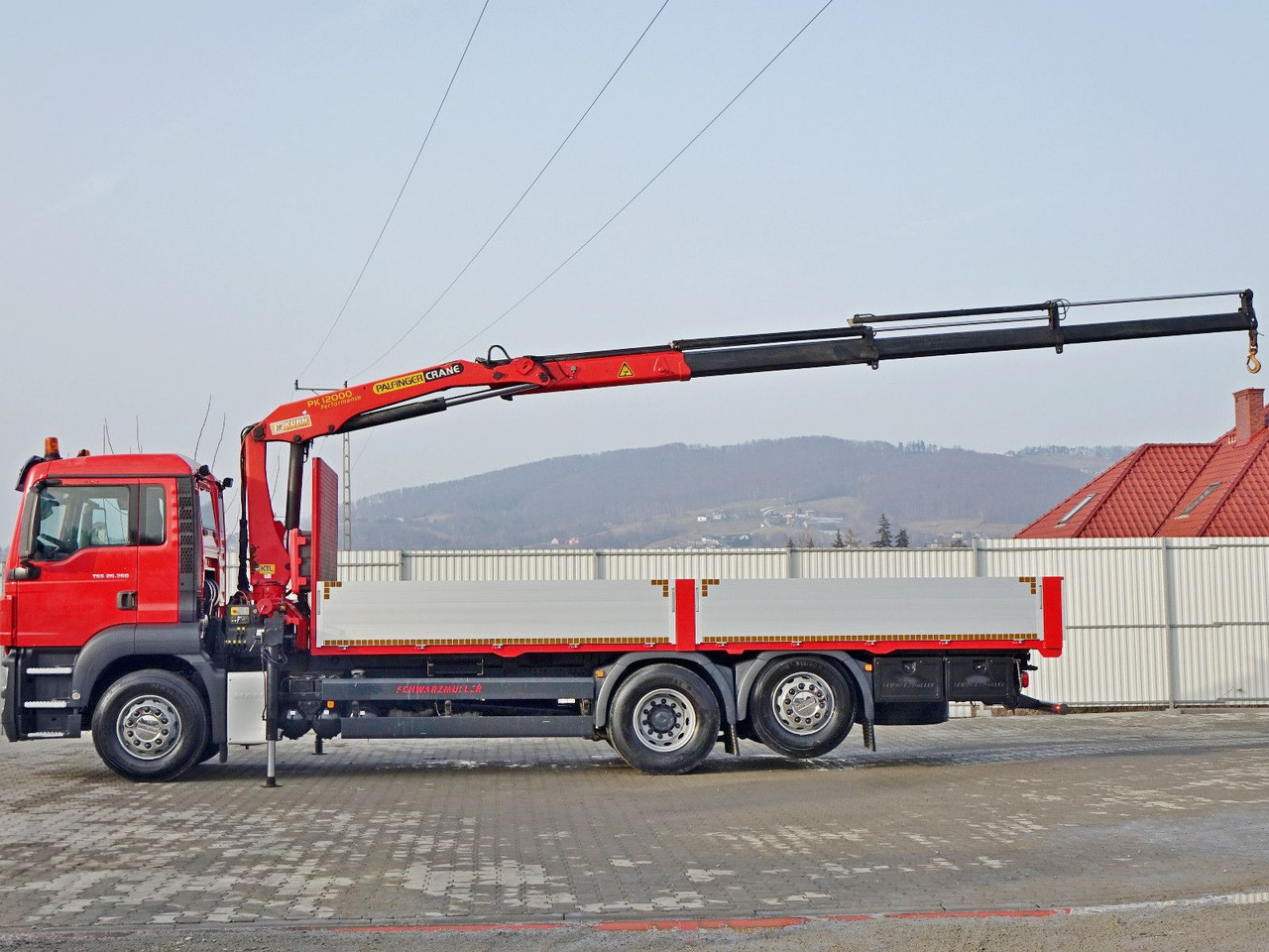 MAN TGS 26.360* PRITSCHE 7,10m* PK 12000 + FUNK *TOP - Φορτηγό με γερανό: φωτογραφία 5 MAN TGS 26.360* PRITSCHE 7,10m* PK 12000 + FUNK *TOP - Φορτηγό με γερανό: φωτογραφία 5