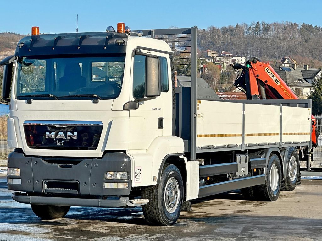 MAN TGS 26.440* PK 18001 - EH A + FUNK* TOPZUSTAND - Φορτηγό με γερανό, Φορτηγό με ανοιχτή καρότσα: φωτογραφία 4 MAN TGS 26.440* PK 18001 - EH A + FUNK* TOPZUSTAND - Φορτηγό με γερανό, Φορτηγό με ανοιχτή καρότσα: φωτογραφία 4