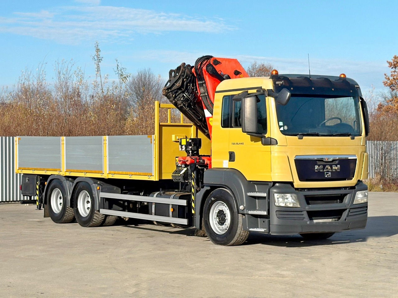 MAN TGS 28.440 Pritsche 6,55* PALFINGER PK 4502 - Φορτηγό με γερανό: φωτογραφία 3 MAN TGS 28.440 Pritsche 6,55* PALFINGER PK 4502 - Φορτηγό με γερανό: φωτογραφία 3