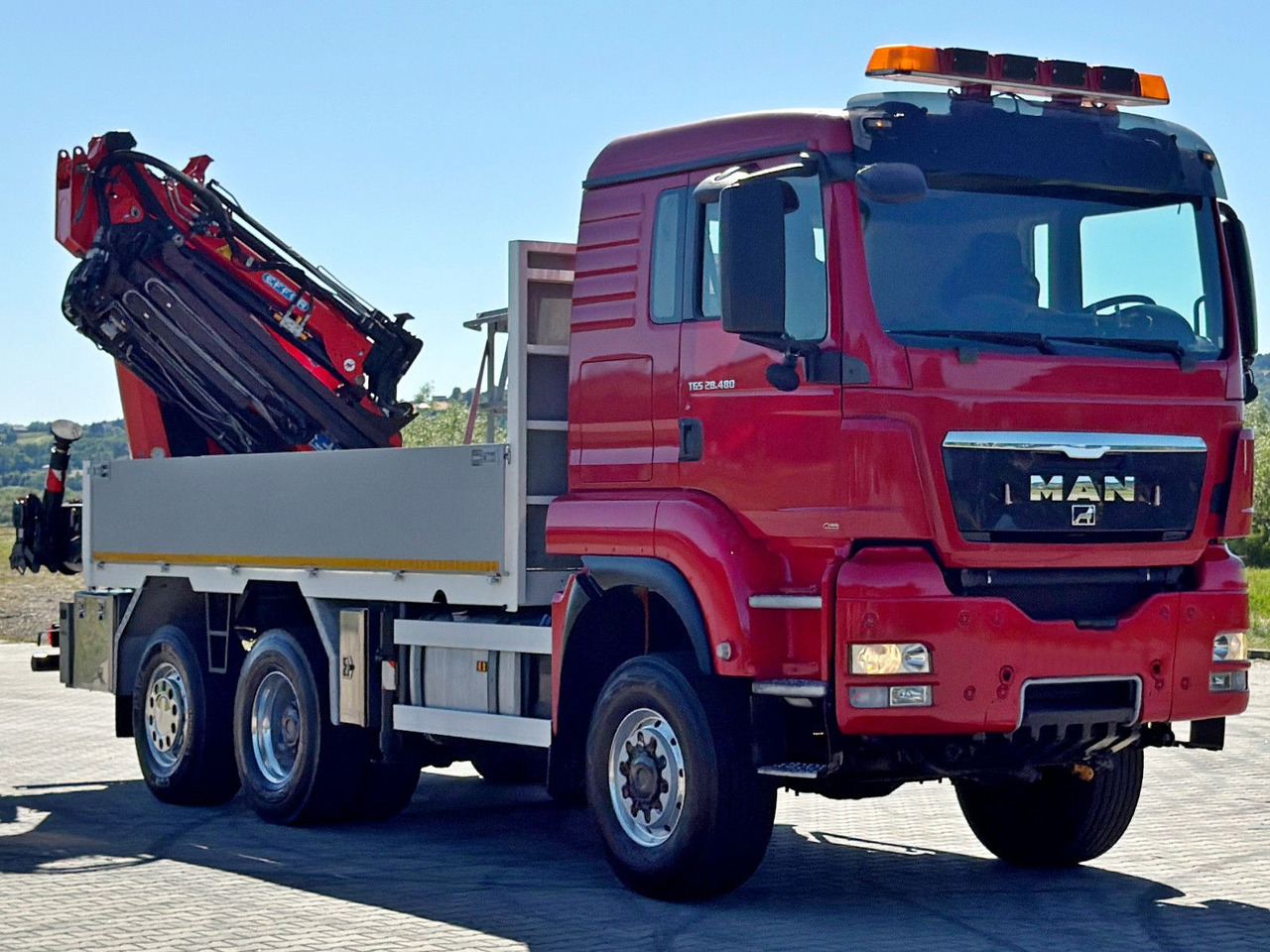 MAN TGS 28.480 * EFFER 255/5S + JIB 3S + FUNK * TOP - Φορτηγό με γερανό: φωτογραφία 3 MAN TGS 28.480 * EFFER 255/5S + JIB 3S + FUNK * TOP - Φορτηγό με γερανό: φωτογραφία 3
