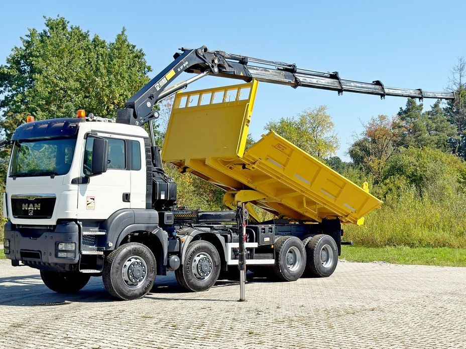 MAN TGS 32.510 * HIAB 288 EP - 5HIDUO/ FUNK * 8x8 - Φορτηγό με γερανό: φωτογραφία 3 MAN TGS 32.510 * HIAB 288 EP - 5HIDUO/ FUNK * 8x8 - Φορτηγό με γερανό: φωτογραφία 3