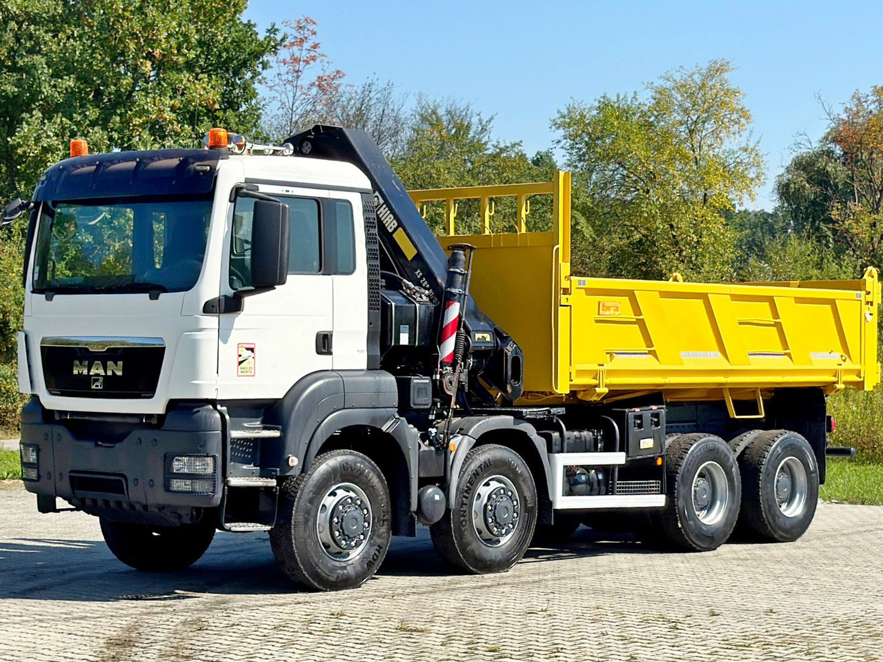MAN TGS 32.510 * HIAB 288 EP - 5HIDUO/ FUNK * 8x8 - Φορτηγό ανατρεπόμενο, Φορτηγό με γερανό: φωτογραφία 5 MAN TGS 32.510 * HIAB 288 EP - 5HIDUO/ FUNK * 8x8 - Φορτηγό ανατρεπόμενο, Φορτηγό με γερανό: φωτογραφία 5