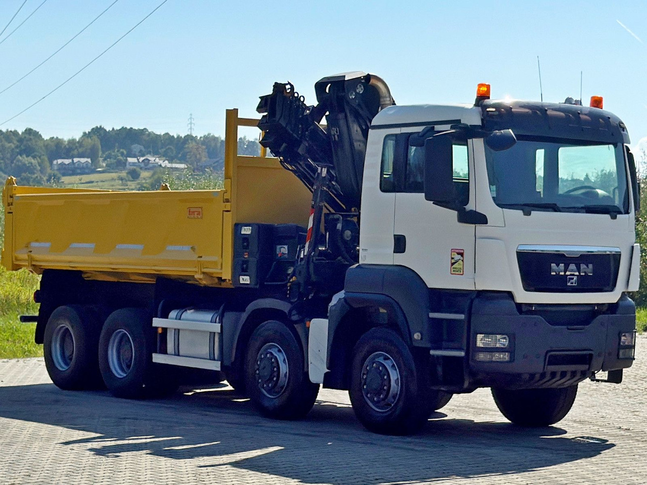 MAN TGS 32.510 * HIAB 288 EP - 5HIDUO/ FUNK * 8x8 - Φορτηγό με γερανό: φωτογραφία 4 MAN TGS 32.510 * HIAB 288 EP - 5HIDUO/ FUNK * 8x8 - Φορτηγό με γερανό: φωτογραφία 4