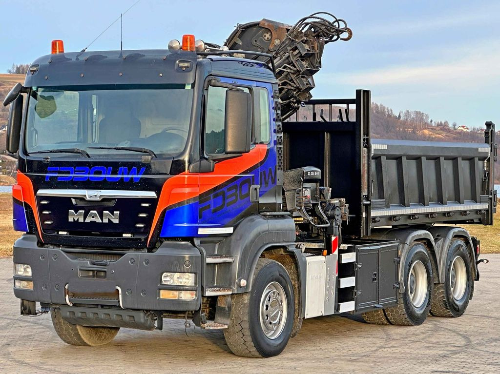 MAN TGS 33.480 * HIAB 288 EP - 4 HIDUO/ FUNK * 6x4 MAN TGS 33.480 * HIAB 288 EP - 4 HIDUO/ FUNK * 6x4 - Φορτηγό με γερανό, Φορτηγό ανατρεπόμενο: φωτογραφία 4 MAN TGS 33.480 * HIAB 288 EP - 4 HIDUO/ FUNK * 6x4 MAN TGS 33.480 * HIAB 288 EP - 4 HIDUO/ FUNK * 6x4 - Φορτηγό με γερανό, Φορτηγό ανατρεπόμενο: φωτογραφία 4