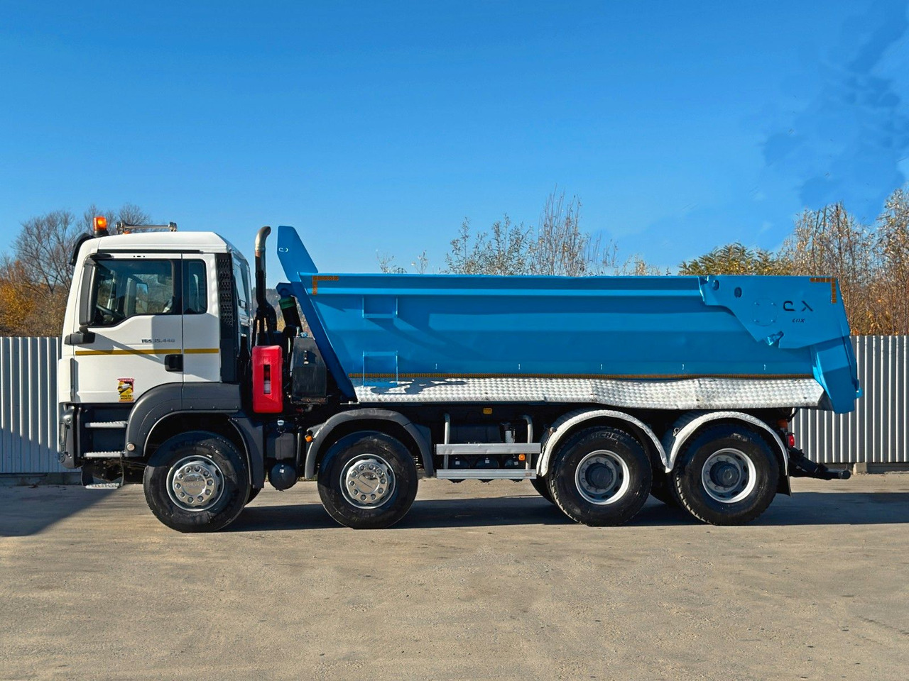 MAN TGS 35.440 * KIPPER WANNA * 8x4 * TOP - Φορτηγό ανατρεπόμενο, Φορτηγό με γερανό: φωτογραφία 5 MAN TGS 35.440 * KIPPER WANNA * 8x4 * TOP - Φορτηγό ανατρεπόμενο, Φορτηγό με γερανό: φωτογραφία 5