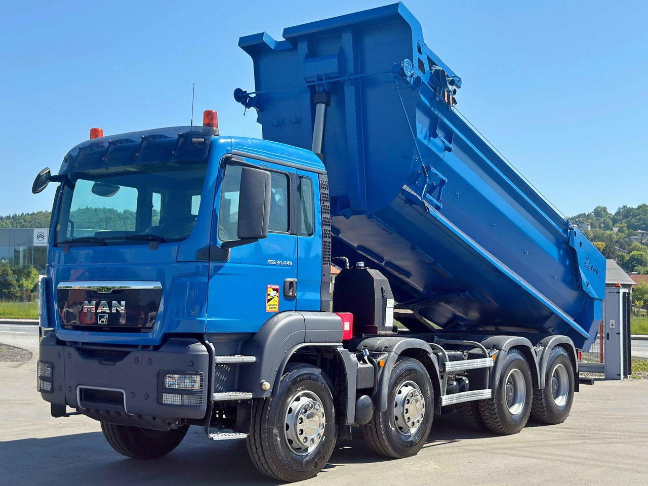 MAN TGS 41.440 * KIPPER * 8x4 * TOPZUSTAND - Φορτηγό ανατρεπόμενο, Φορτηγό με γερανό: φωτογραφία 3 MAN TGS 41.440 * KIPPER * 8x4 * TOPZUSTAND - Φορτηγό ανατρεπόμενο, Φορτηγό με γερανό: φωτογραφία 3