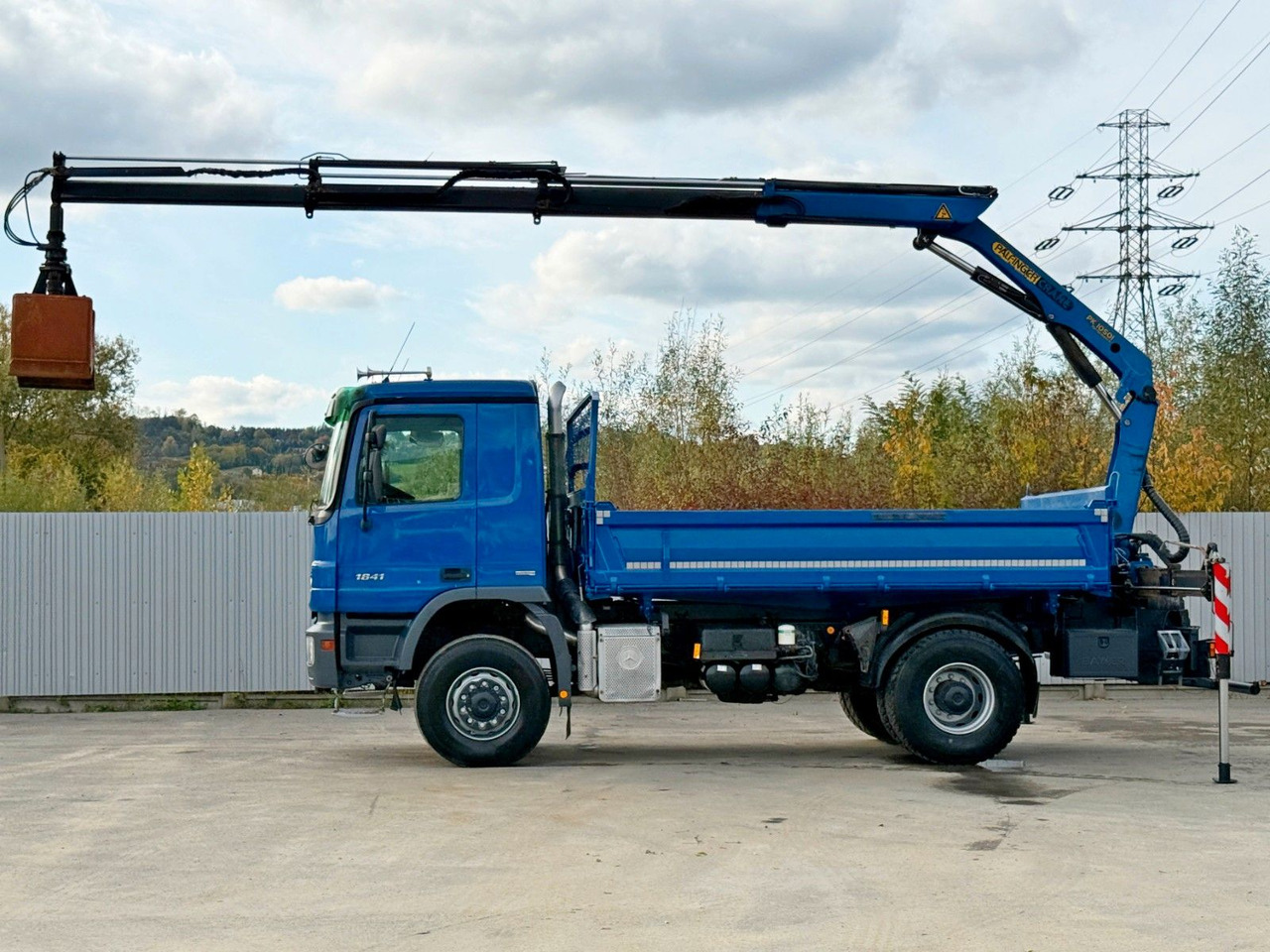 Mercedes-Benz ACTROS 1841 * PK 10501 + FUNK * TOP * 4x4 - Φορτηγό με γερανό: φωτογραφία 5 Mercedes-Benz ACTROS 1841 * PK 10501 + FUNK * TOP * 4x4 - Φορτηγό με γερανό: φωτογραφία 5