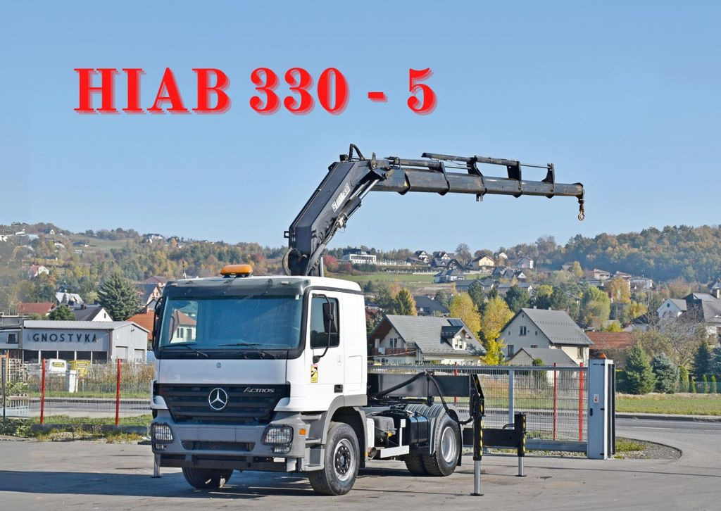 Mercedes-Benz ACTROS 1844 * Sattelzugmaschine *HIAB 330-5/FUNK Mercedes-Benz ACTROS 1844 * Sattelzugmaschine *HIAB 330-5/FUNK - Τράκτορας: φωτογραφία 1 Mercedes-Benz ACTROS 1844 * Sattelzugmaschine *HIAB 330-5/FUNK Mercedes-Benz ACTROS 1844 * Sattelzugmaschine *HIAB 330-5/FUNK - Τράκτορας: φωτογραφία 1