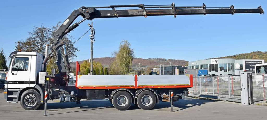 Mercedes-Benz ACTROS 2635 Pritsche 6,40m + HIAB 400 E-5 + FUNK Mercedes-Benz ACTROS 2635 Pritsche 6,40m + HIAB 400 E-5 + FUNK - Φορτηγό με γερανό: φωτογραφία 5 Mercedes-Benz ACTROS 2635 Pritsche 6,40m + HIAB 400 E-5 + FUNK Mercedes-Benz ACTROS 2635 Pritsche 6,40m + HIAB 400 E-5 + FUNK - Φορτηγό με γερανό: φωτογραφία 5