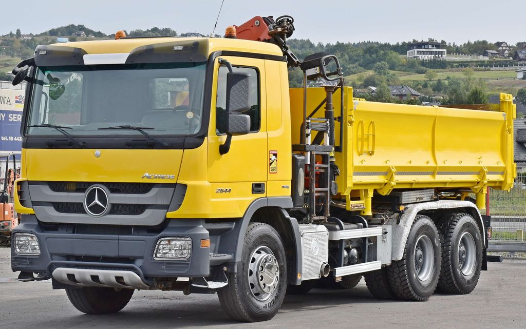 Mercedes-Benz ACTROS 2644 * PK 16001 - K A/FUNK * 6x4 - Φορτηγό ανατρεπόμενο, Φορτηγό με γερανό: φωτογραφία 5 Mercedes-Benz ACTROS 2644 * PK 16001 - K A/FUNK * 6x4 - Φορτηγό ανατρεπόμενο, Φορτηγό με γερανό: φωτογραφία 5