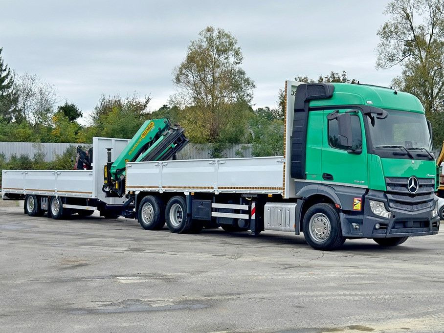 Mercedes-Benz ACTROS 2645* PK 34002 - SH C/FUNK+Anhänger* TOP - Φορτηγό με γερανό: φωτογραφία 4 Mercedes-Benz ACTROS 2645* PK 34002 - SH C/FUNK+Anhänger* TOP - Φορτηγό με γερανό: φωτογραφία 4