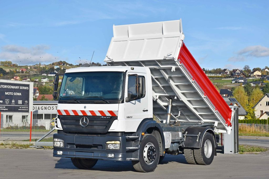 Mercedes-Benz AXOR 1823 * KIPPER 4,45 m * TOPZUSTAND Mercedes-Benz AXOR 1823 * KIPPER 4,45 m * TOPZUSTAND - Φορτηγό ανατρεπόμενο, Φορτηγό με γερανό: φωτογραφία 1 Mercedes-Benz AXOR 1823 * KIPPER 4,45 m * TOPZUSTAND Mercedes-Benz AXOR 1823 * KIPPER 4,45 m * TOPZUSTAND - Φορτηγό ανατρεπόμενο, Φορτηγό με γερανό: φωτογραφία 1
