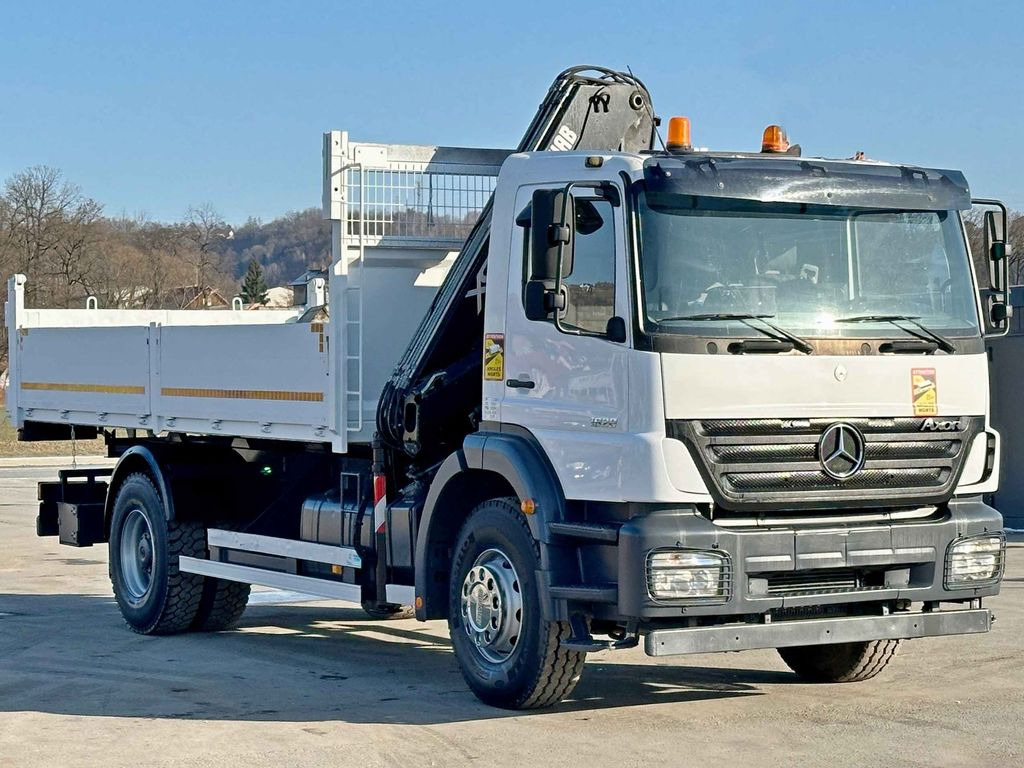 Mercedes-Benz AXOR 1828*HIAB 122 BS-3 HIDUO + FUNK *TOPZUSTAND - Φορτηγό ανατρεπόμενο, Φορτηγό με γερανό: φωτογραφία 3 Mercedes-Benz AXOR 1828*HIAB 122 BS-3 HIDUO + FUNK *TOPZUSTAND - Φορτηγό ανατρεπόμενο, Φορτηγό με γερανό: φωτογραφία 3