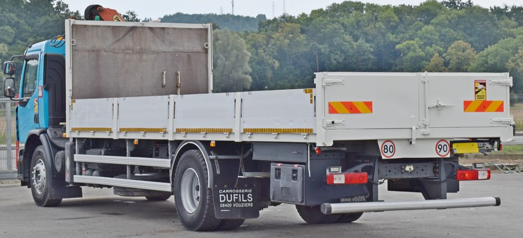 Φορτηγό με γερανό, Φορτηγό με ανοιχτή καρότσα Renault C 320 * PK 12002 EH A + FUNK * TOPZUSTAND: φωτογραφία 6