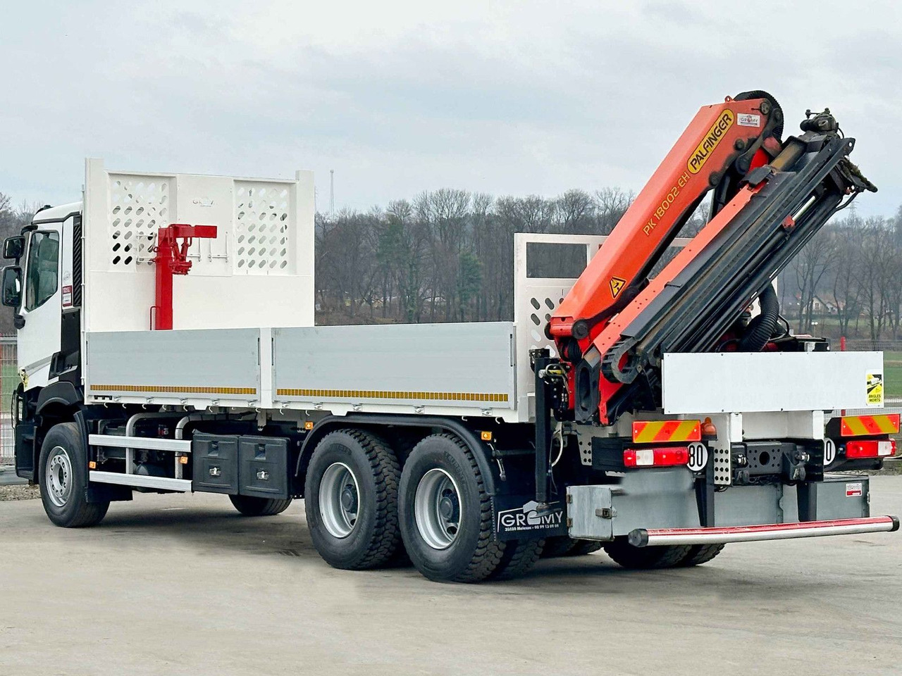 Νέα Φορτηγό με γερανό Renault C 380 *PRITSCHE 6,80m * PK 18002-EH C + FUNK*6x4: φωτογραφία 6