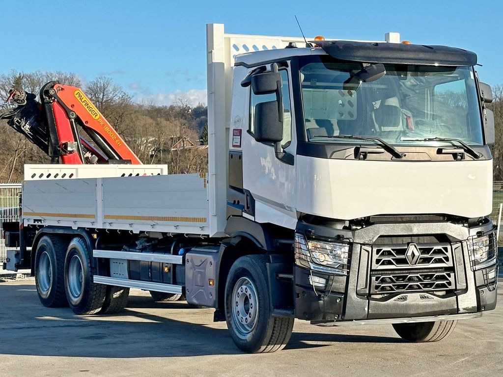 Renault C 380 *PRITSCHE 6,80m * PK 18002-EH C + FUNK*6x4 - Φορτηγό με γερανό, Φορτηγό με ανοιχτή καρότσα: φωτογραφία 3 Renault C 380 *PRITSCHE 6,80m * PK 18002-EH C + FUNK*6x4 - Φορτηγό με γερανό, Φορτηγό με ανοιχτή καρότσα: φωτογραφία 3