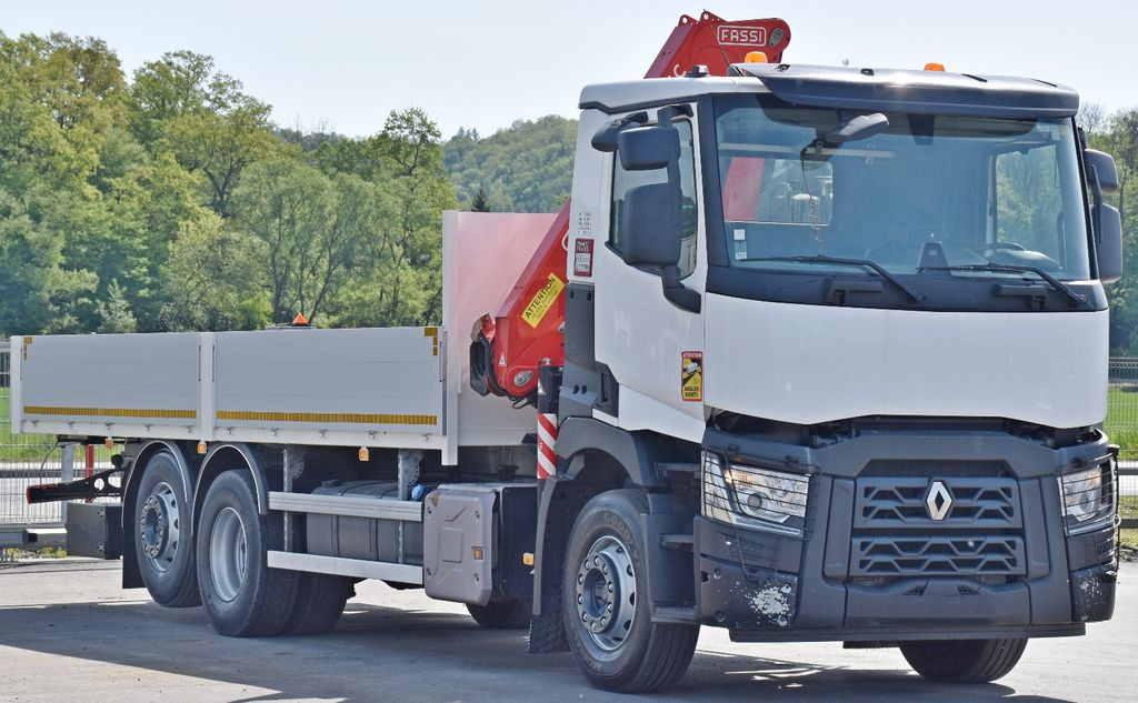 Renault C 380 * PRITSCHE 7,05 m* FASSI F 135C + FUNK - Φορτηγό με γερανό: φωτογραφία 3 Renault C 380 * PRITSCHE 7,05 m* FASSI F 135C + FUNK - Φορτηγό με γερανό: φωτογραφία 3