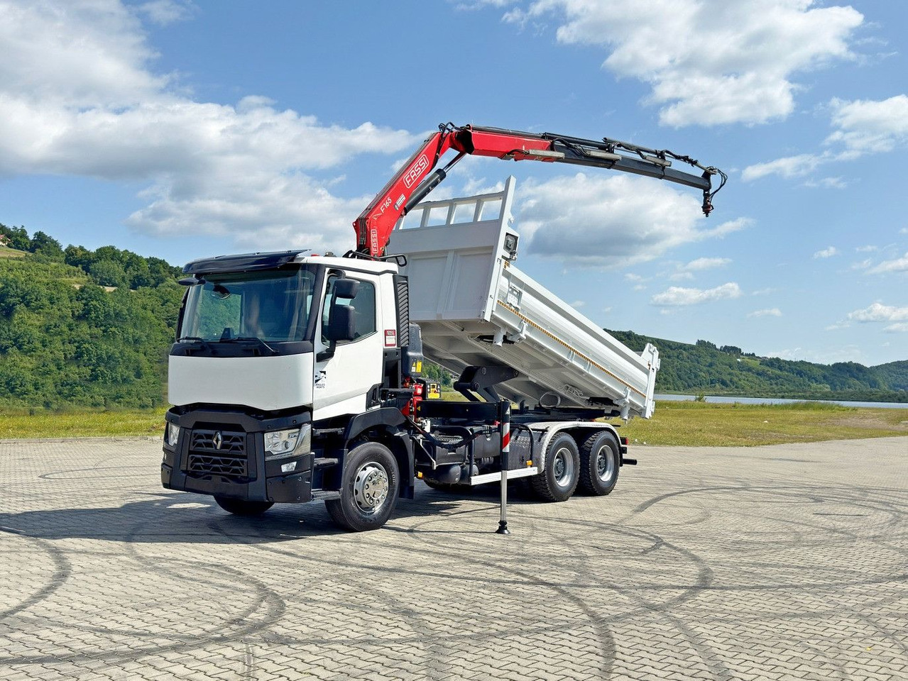 Renault C 430 * FASSI F165A.0.23 + FUNK * 6x4 - Φορτηγό με γερανό: φωτογραφία 2 Renault C 430 * FASSI F165A.0.23 + FUNK * 6x4 - Φορτηγό με γερανό: φωτογραφία 2