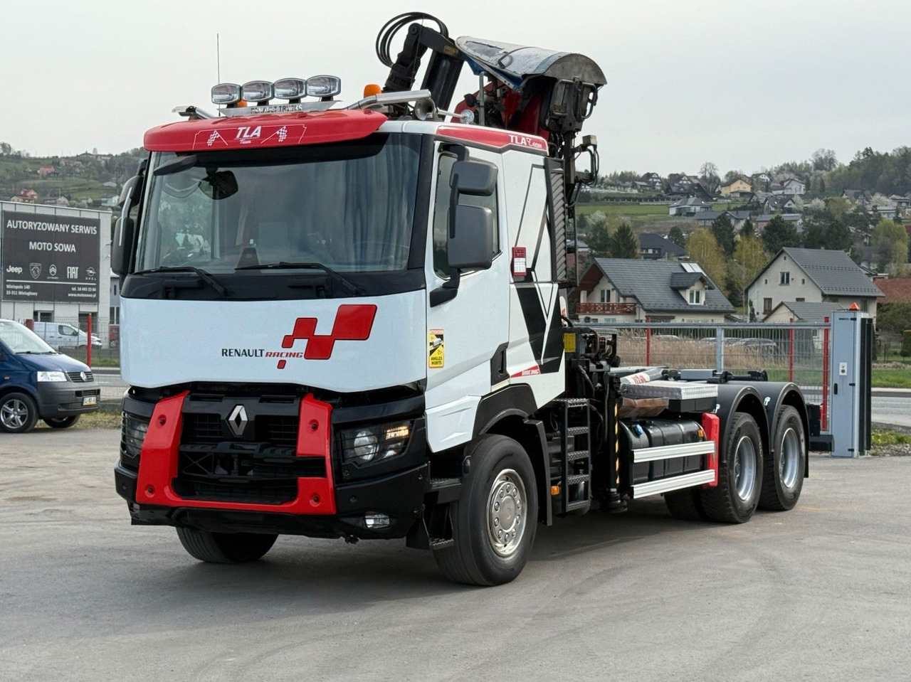 Renault C520 * ABROLLKIPPER 4,80 m * KESLA * 6x4! - Φορτηγό φόρτωσης γάντζου, Φορτηγό με γερανό: φωτογραφία 3 Renault C520 * ABROLLKIPPER 4,80 m * KESLA * 6x4! - Φορτηγό φόρτωσης γάντζου, Φορτηγό με γερανό: φωτογραφία 3
