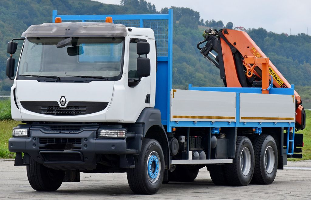 Renault KERAX 370 *PK 16502 + FUNK / 6x4 * TOP - Φορτηγό με γερανό, Φορτηγό με ανοιχτή καρότσα: φωτογραφία 3 Renault KERAX 370 *PK 16502 + FUNK / 6x4 * TOP - Φορτηγό με γερανό, Φορτηγό με ανοιχτή καρότσα: φωτογραφία 3