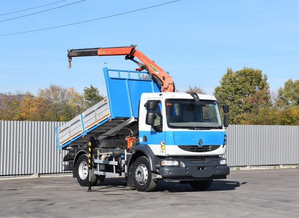 Renault MIDLUM 270 DXI *TIPPER 3,50m *PK 8501-K/FUNK Renault MIDLUM 270 DXI *TIPPER 3,50m *PK 8501-K/FUNK - Φορτηγό με γερανό, Φορτηγό ανατρεπόμενο: φωτογραφία 1 Renault MIDLUM 270 DXI *TIPPER 3,50m *PK 8501-K/FUNK Renault MIDLUM 270 DXI *TIPPER 3,50m *PK 8501-K/FUNK - Φορτηγό με γερανό, Φορτηγό ανατρεπόμενο: φωτογραφία 1