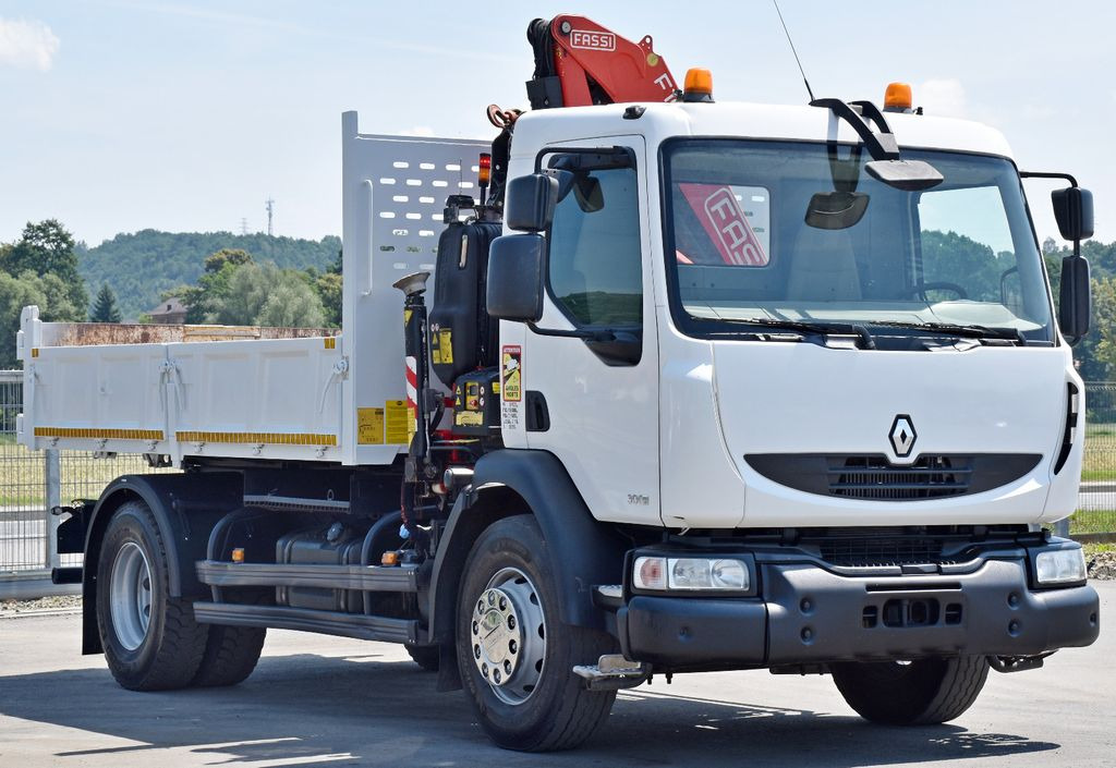 Renault MIDLUM 300 DXI * FASSI F105A.0.21 + PILOT* TOP - Φορτηγό με γερανό, Φορτηγό ανατρεπόμενο: φωτογραφία 3 Renault MIDLUM 300 DXI * FASSI F105A.0.21 + PILOT* TOP - Φορτηγό με γερανό, Φορτηγό ανατρεπόμενο: φωτογραφία 3