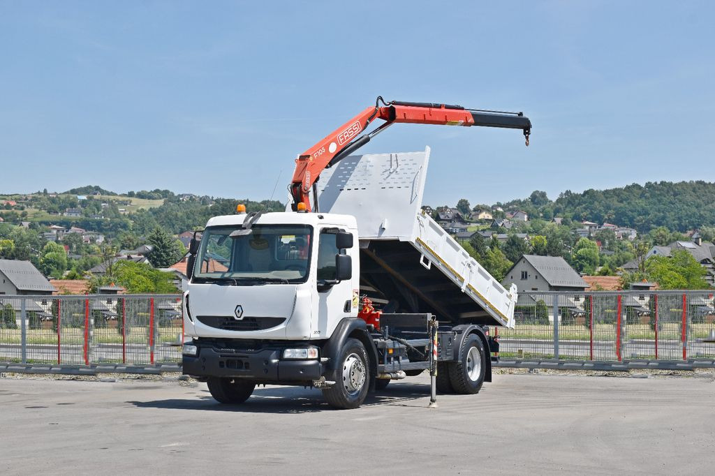 Renault MIDLUM 300 DXI * FASSI F105A.0.21 + PILOT* TOP - Φορτηγό με γερανό, Φορτηγό ανατρεπόμενο: φωτογραφία 2 Renault MIDLUM 300 DXI * FASSI F105A.0.21 + PILOT* TOP - Φορτηγό με γερανό, Φορτηγό ανατρεπόμενο: φωτογραφία 2