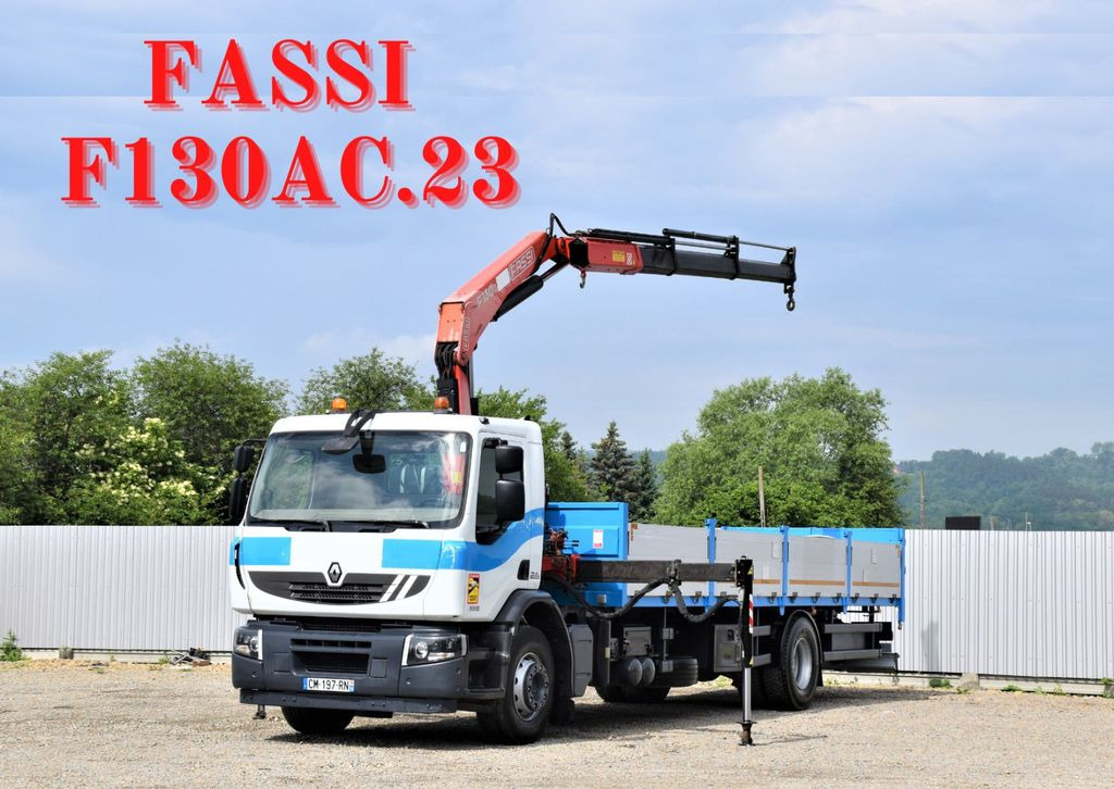 Renault Premium 320 DXI* FASSI F130AC.23 * FUNK Renault Premium 320 DXI* FASSI F130AC.23 * FUNK - Φορτηγό με γερανό, Φορτηγό με ανοιχτή καρότσα: φωτογραφία 1 Renault Premium 320 DXI* FASSI F130AC.23 * FUNK Renault Premium 320 DXI* FASSI F130AC.23 * FUNK - Φορτηγό με γερανό, Φορτηγό με ανοιχτή καρότσα: φωτογραφία 1