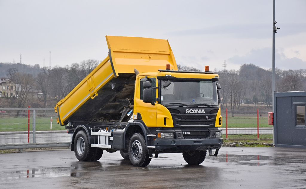 Scania P 410 Kipper 4,20m + BORDMATIC / TOPZUSTAND - Φορτηγό ανατρεπόμενο: φωτογραφία 1 Scania P 410 Kipper 4,20m + BORDMATIC / TOPZUSTAND - Φορτηγό ανατρεπόμενο: φωτογραφία 1