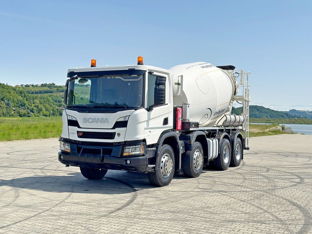 Scania P 410 XT * Betonmischer * 8x4 * TOPZUSTAND - Μπετονιέρα φορτηγό: φωτογραφία 2 Scania P 410 XT * Betonmischer * 8x4 * TOPZUSTAND - Μπετονιέρα φορτηγό: φωτογραφία 2