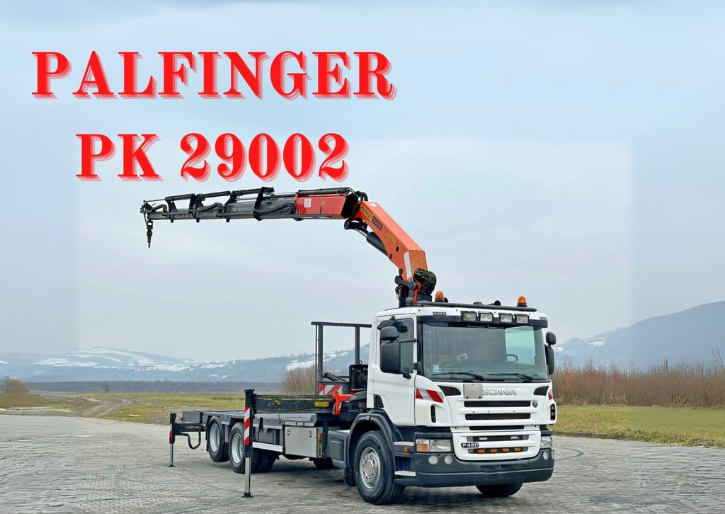 Scania P 420* PLATFORM 6,80m * PK 29002+FUNK * TOP Scania P 420* PLATFORM 6,80m * PK 29002+FUNK * TOP - Φορτηγό ρυμούλκησης: φωτογραφία 1 Scania P 420* PLATFORM 6,80m * PK 29002+FUNK * TOP Scania P 420* PLATFORM 6,80m * PK 29002+FUNK * TOP - Φορτηγό ρυμούλκησης: φωτογραφία 1
