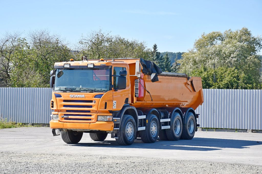 Scania P360 Kipper * 8x4 * TOPZUSTAND ! - Φορτηγό ανατρεπόμενο: φωτογραφία 1 Scania P360 Kipper * 8x4 * TOPZUSTAND ! - Φορτηγό ανατρεπόμενο: φωτογραφία 1