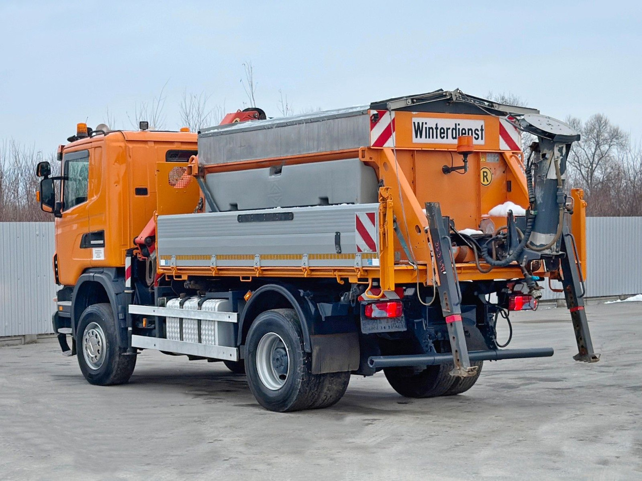 Φορτηγό με γερανό Scania R 420 KIPPER 4,15 m * PK 11002/FUNK * sandblaste: φωτογραφία 8